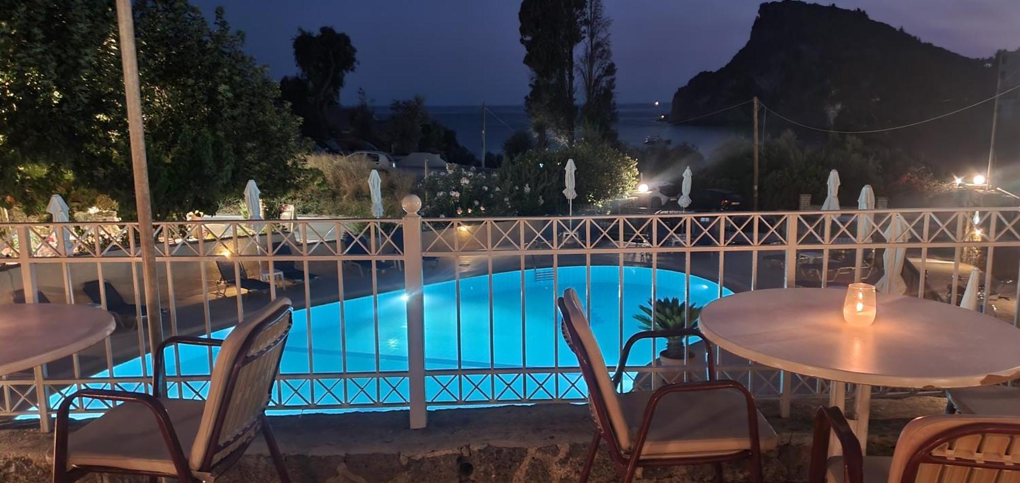 Paleo Inn Hotel Paleokastritsa Bagian luar foto