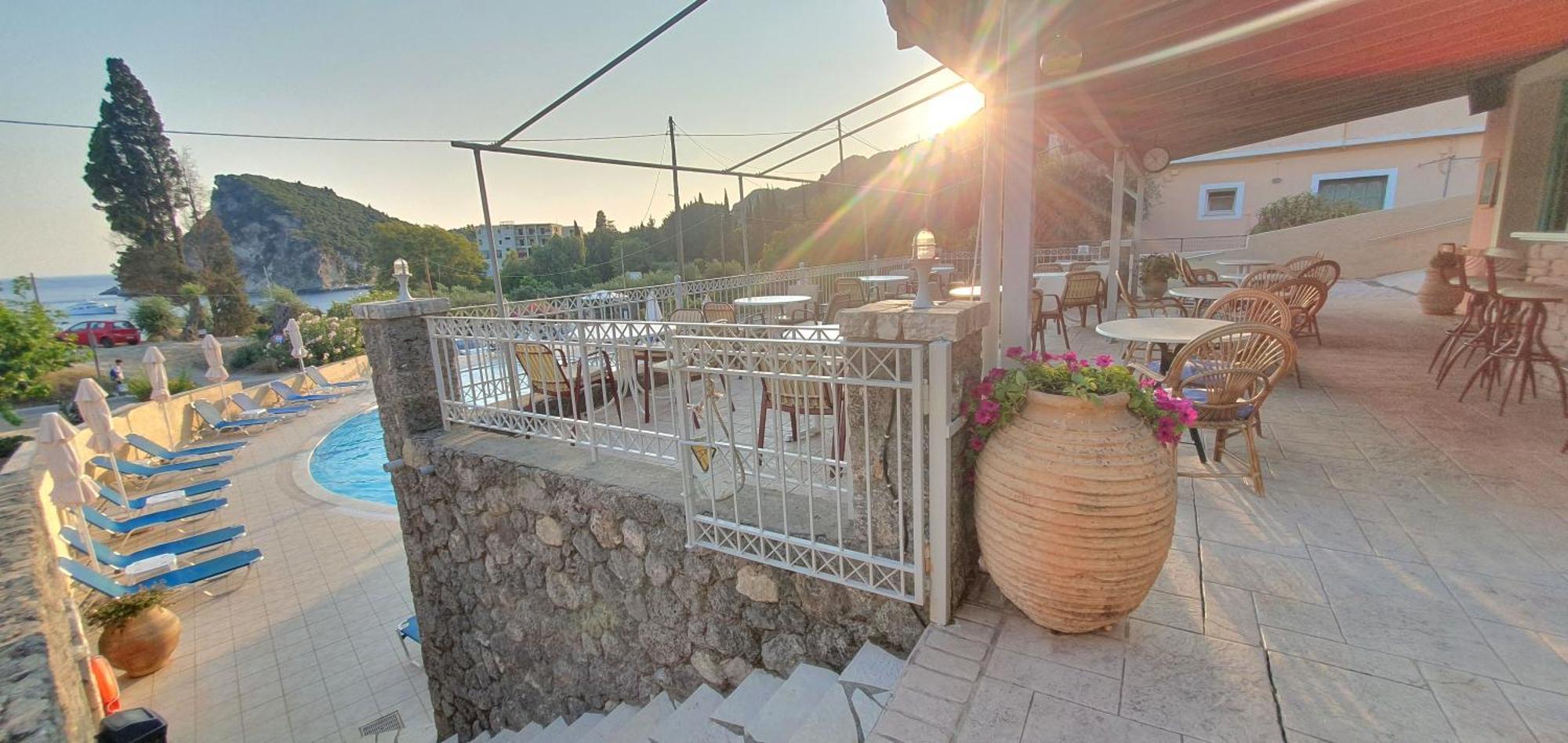 Paleo Inn Hotel Paleokastritsa Bagian luar foto